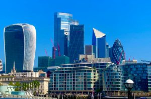 A stunning view of London top buildings